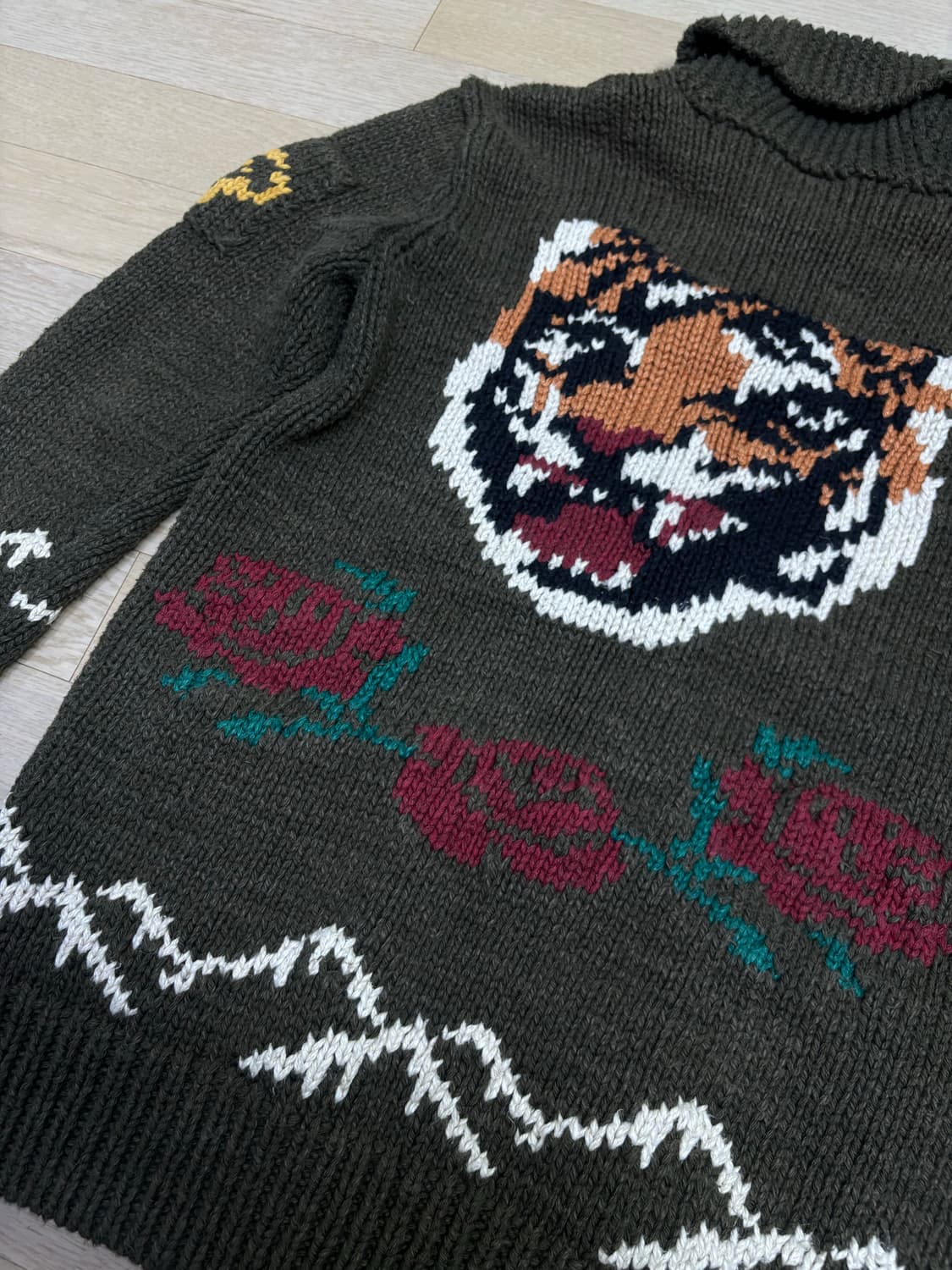 폴로랄프로렌 타이거 니트 집업 가디건 상품이미지9