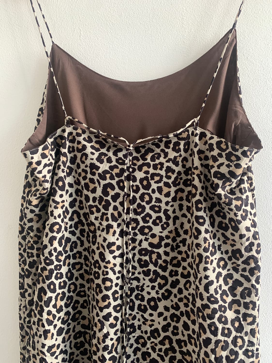 Leopard silky slip dress 상품이미지7