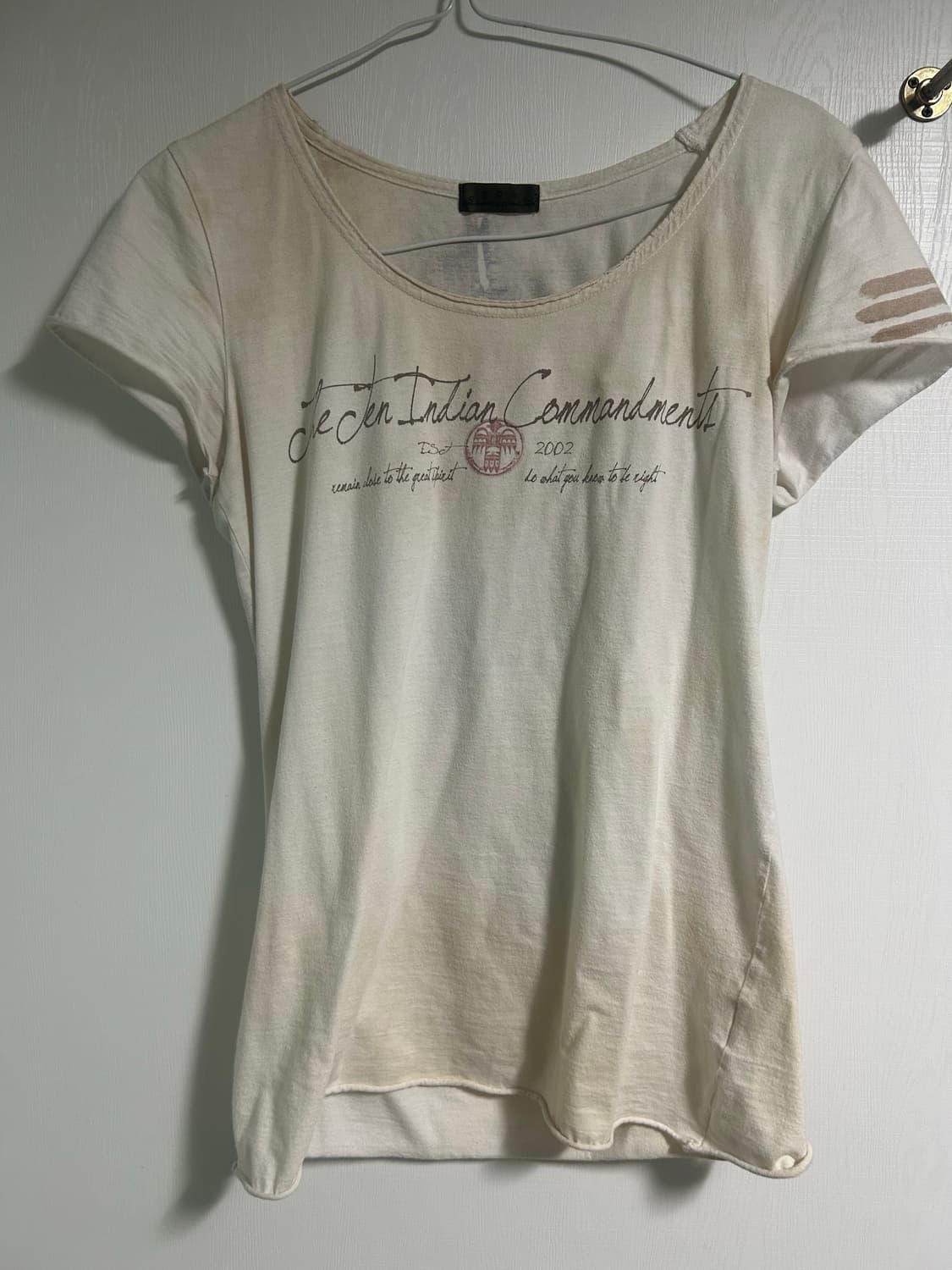 Goa feather t shirt 상품이미지2
