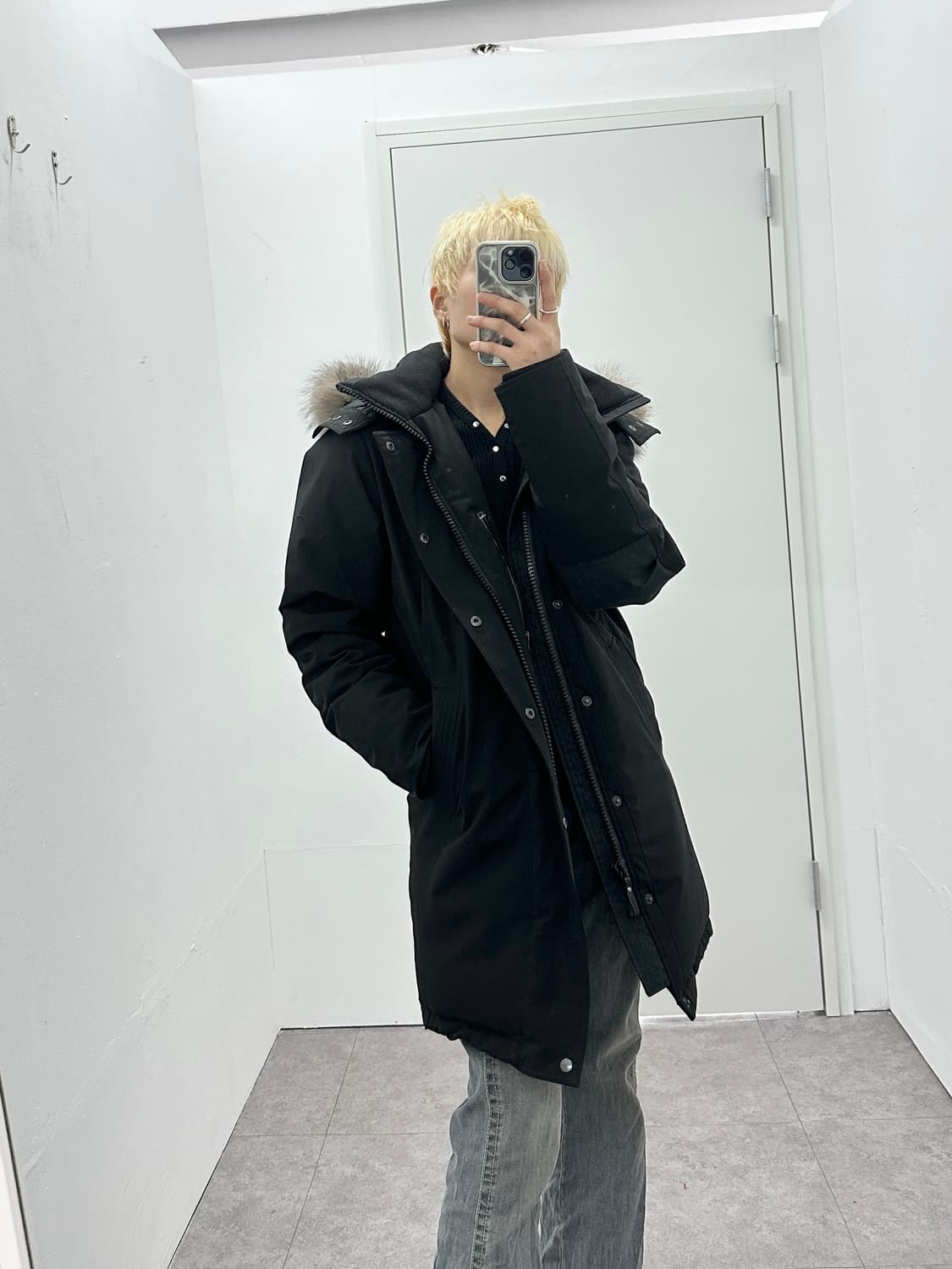 CMFR coyote fur trimming parka 상품이미지4