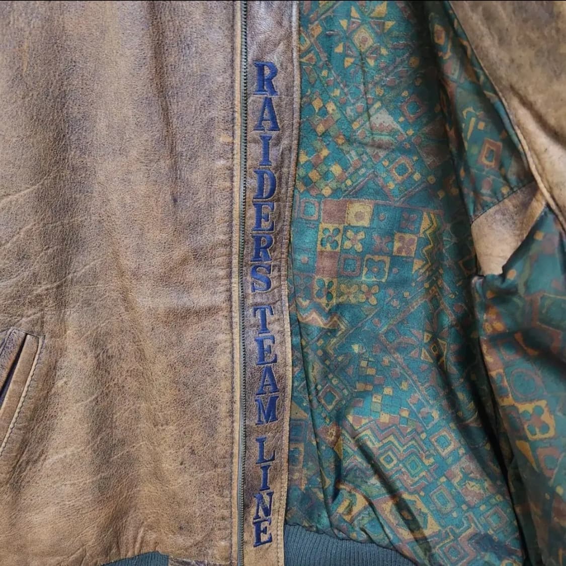 90s NFL 공식 가죽자켓 상품이미지8