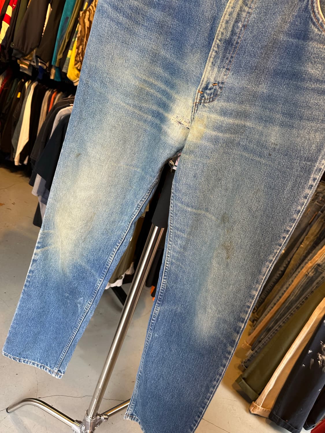 90s 리바이스 오렌지탭 데님 팬츠 36x34 made in usa 상품이미지5