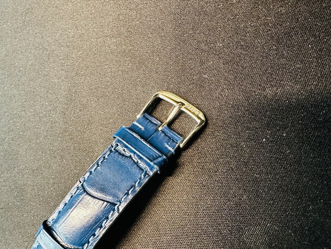 오리스 블루 다이얼 빈티지 오토매틱 시계 판매 상품이미지6