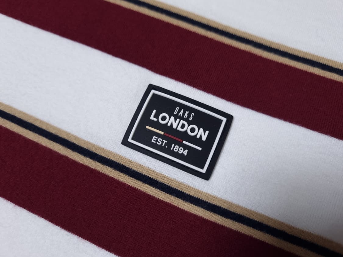 [무료배송][165]닥스 키즈 스트라이프 라운드 긴팔티 상품이미지4