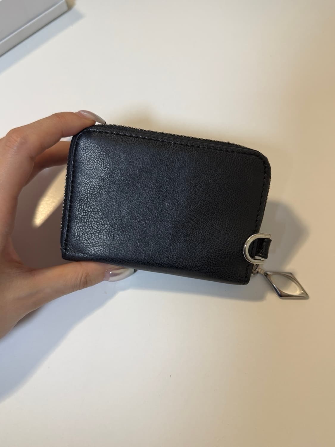 미스치프 롬버스 집 어라운드 월렛 블랙 상품이미지5