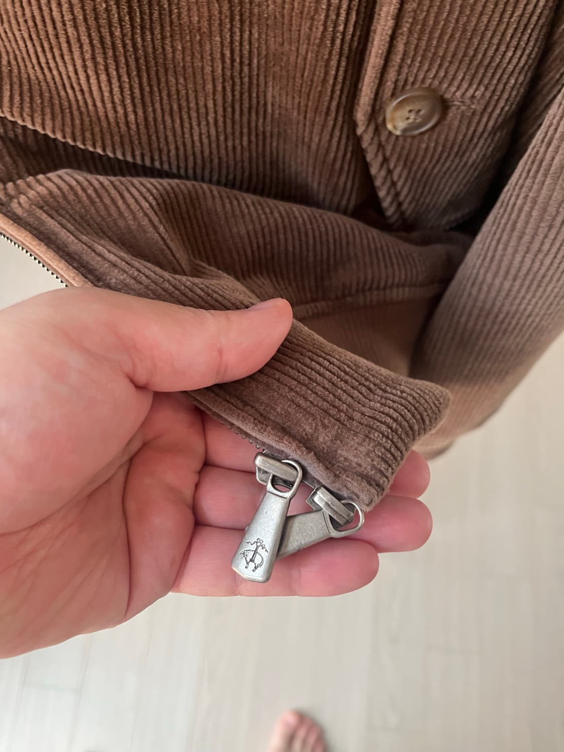 [M]브룩스브라더스 해링턴 자켓 브라운 코듀로이 골덴 상품이미지6