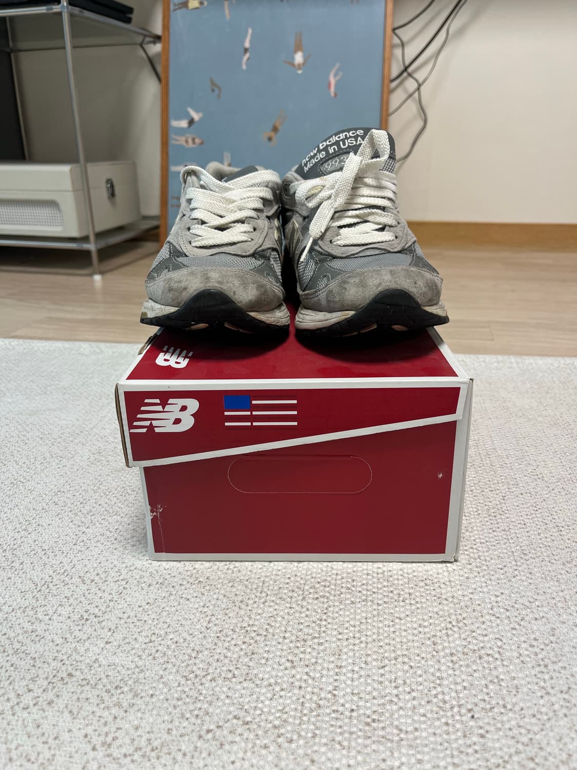 뉴발란스 993 회색 상품이미지1