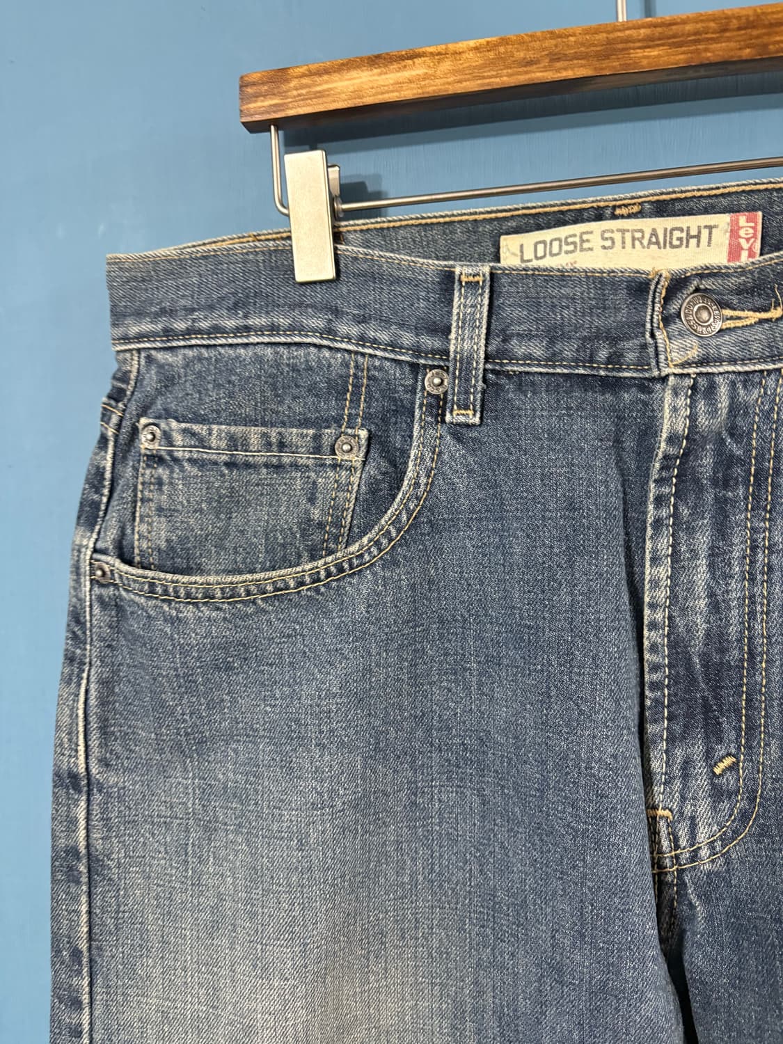 00’s Levis 569 Looses fit denim pant. 상품이미지3
