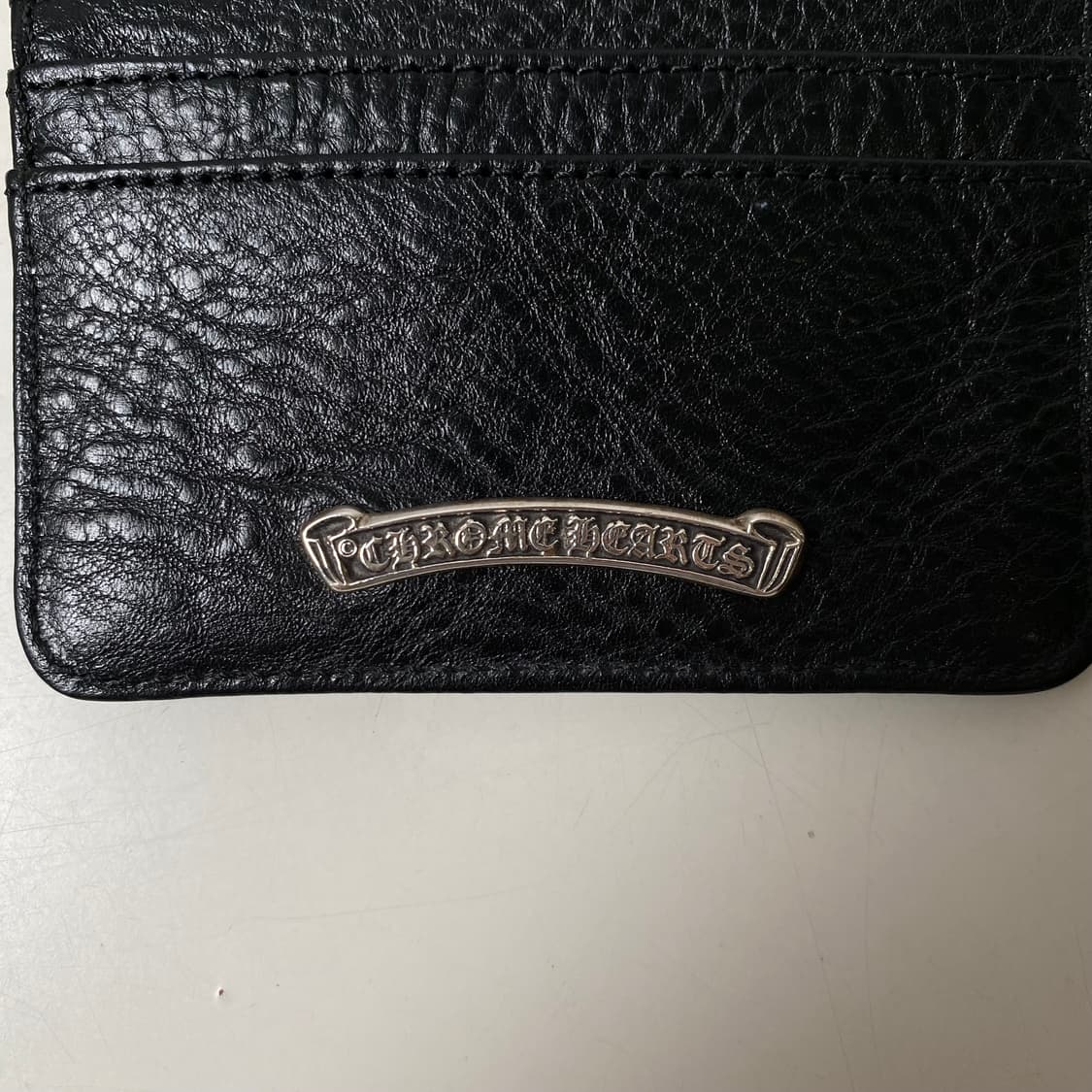 [Free] 크롬하츠 스크롤 로고 카드 지갑 상품이미지3