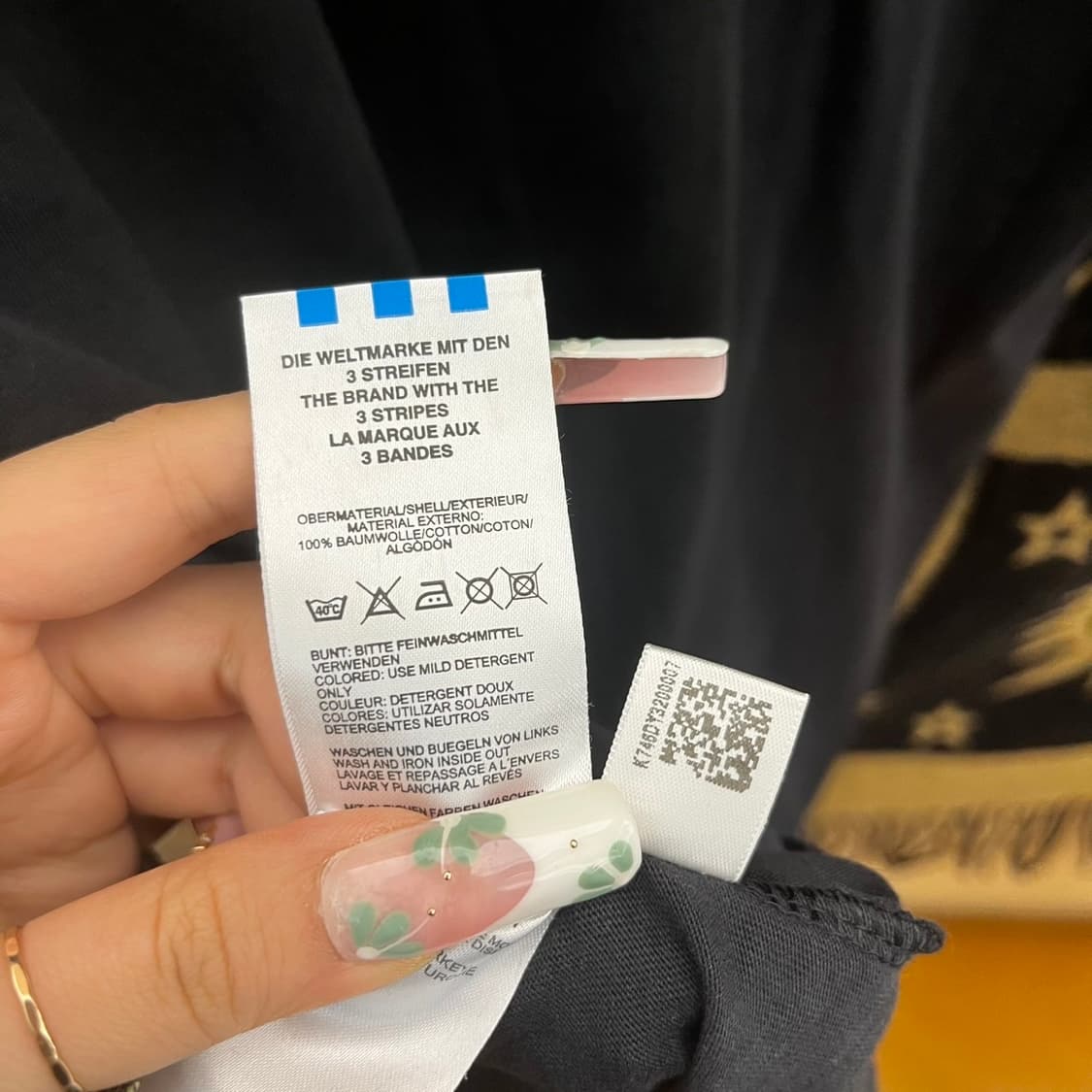 아디다스 Y2K 빈티지 블랙핑크 링거티 반팔티 K0192 상품이미지7