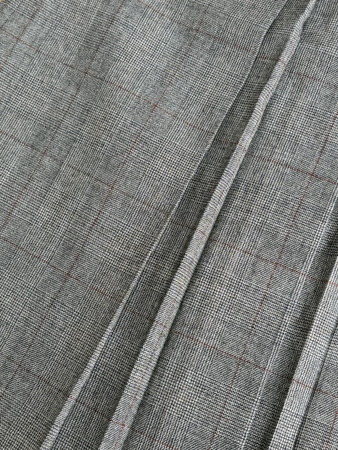 (새상품) apc 체크 플리츠 스커트 36 상품이미지3