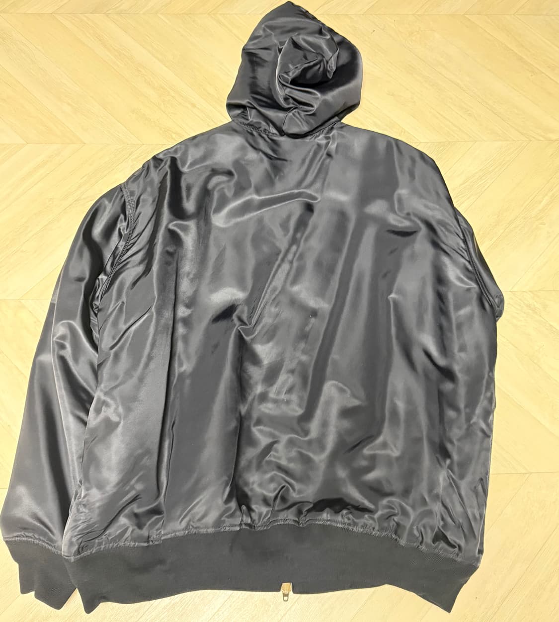 발렌시아가 3b 아이콘 패디드 후드집업 자켓 상품이미지2