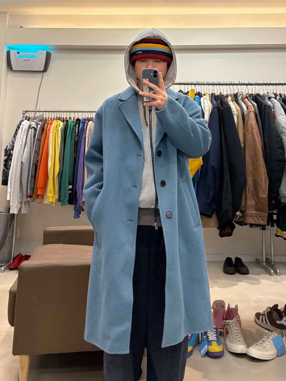 아크네 스튜디오 울 롱코트 상품이미지6