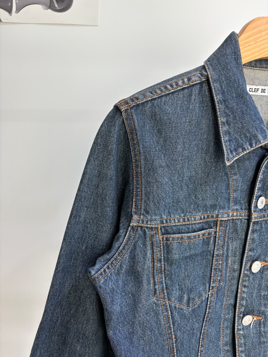 CLEF DE SOL 데님자켓 상품이미지3