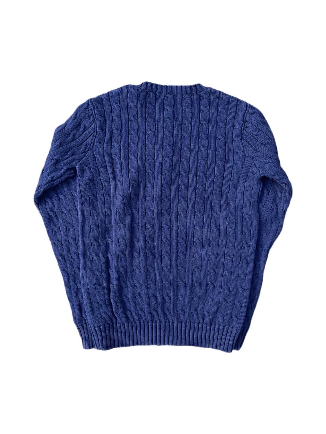 PRL cotton cable sweater 상품이미지2