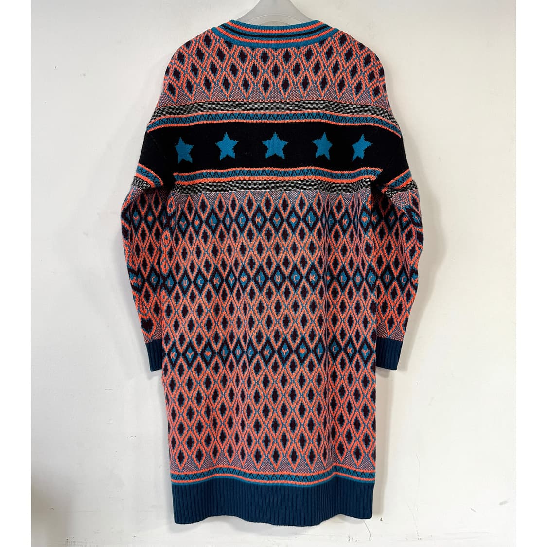 럭키슈에뜨 패턴 니트 원피스 상품이미지5