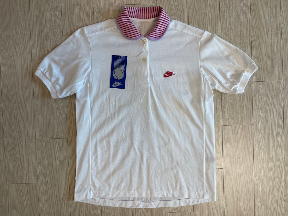 나이키 80s 올드 폴로 피케 우먼스 티셔츠 NIKE OLD 13번 상품이미지1