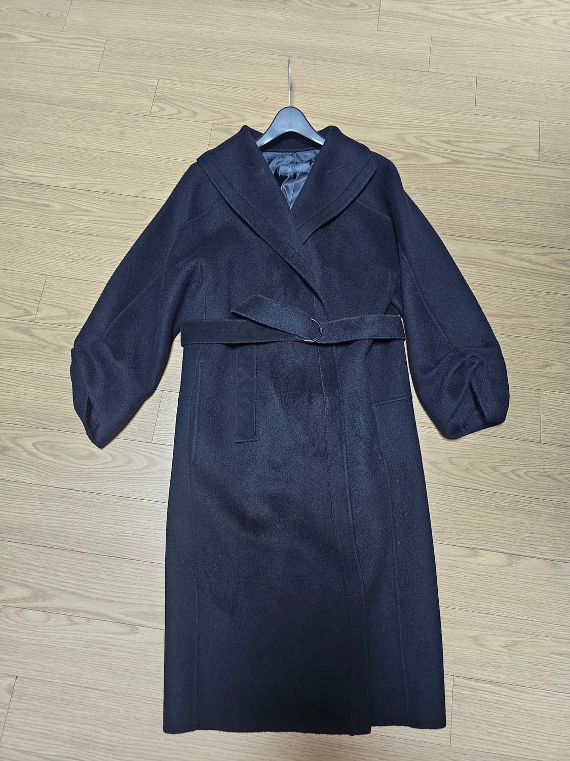 타임 울캐시 벨티드 로브 코트 상품이미지1