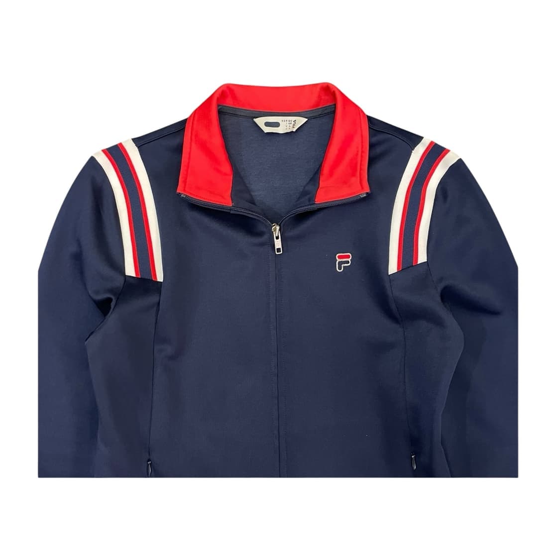 FILA 휠라 네이비 레드 져지 트랙탑 100 상품이미지3