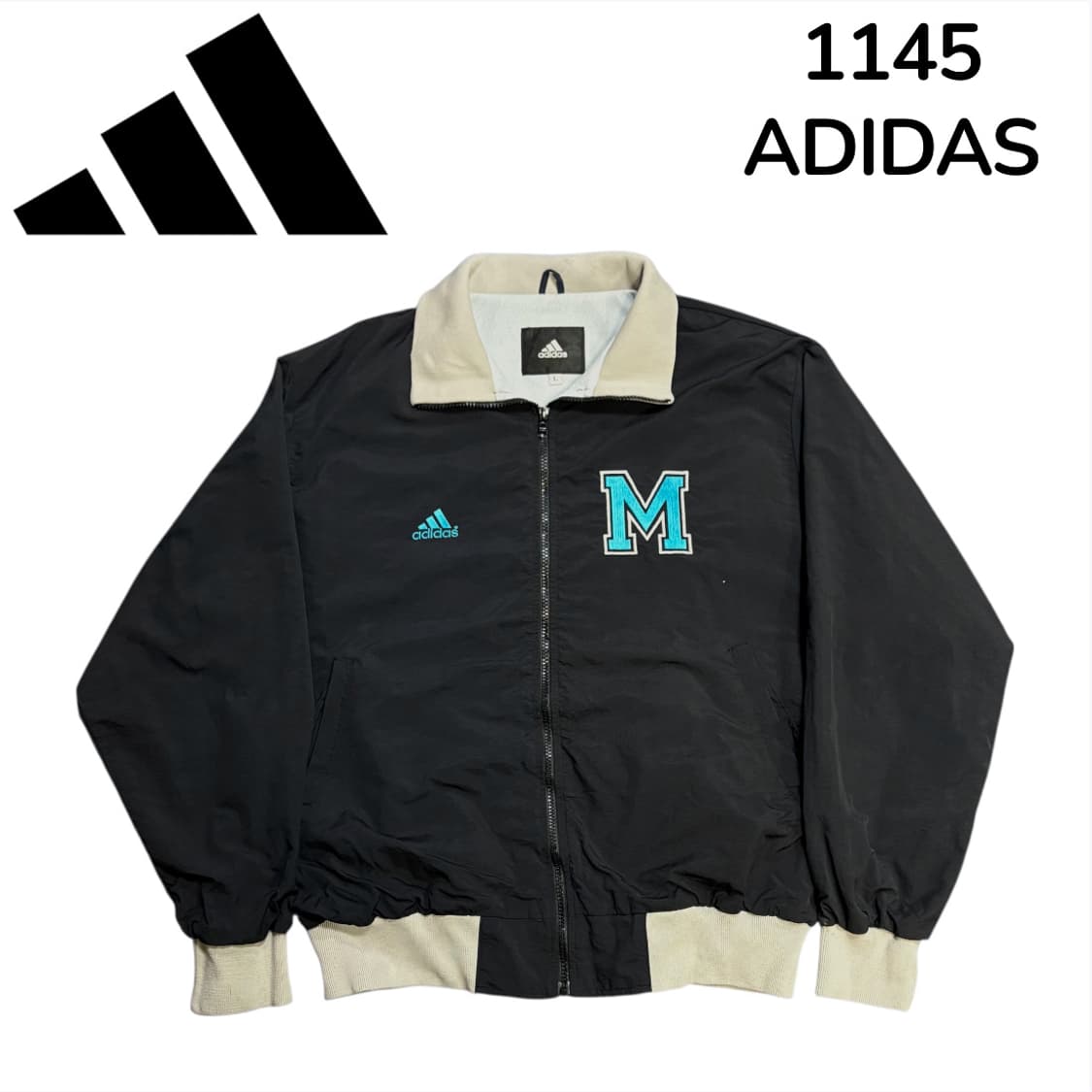 아디다스 M자수 바람막이 올드스쿨 트랙 자켓 L 상품이미지2