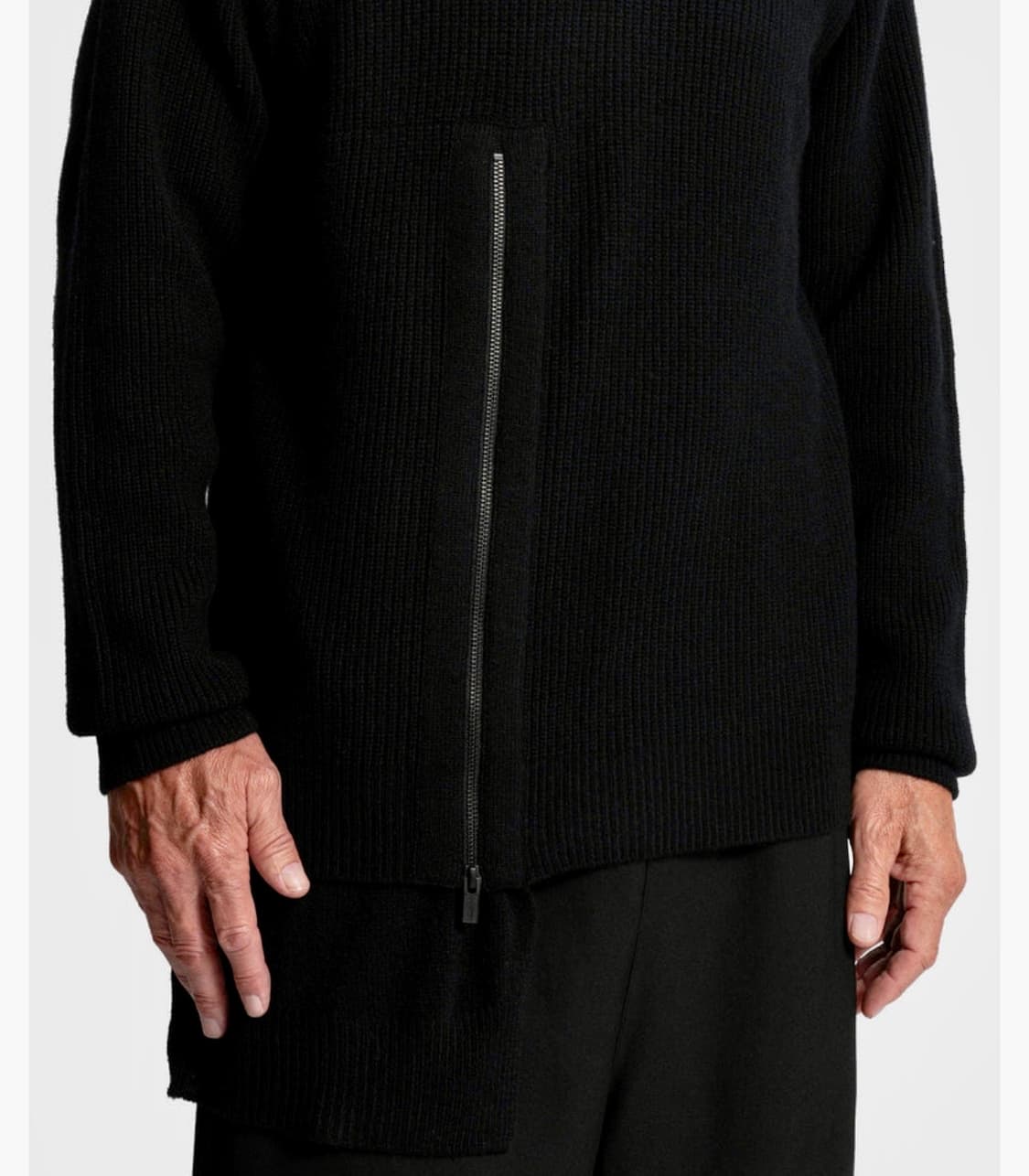 요지야마모토 뿌르옴므 터틀넥 니트 상품이미지5