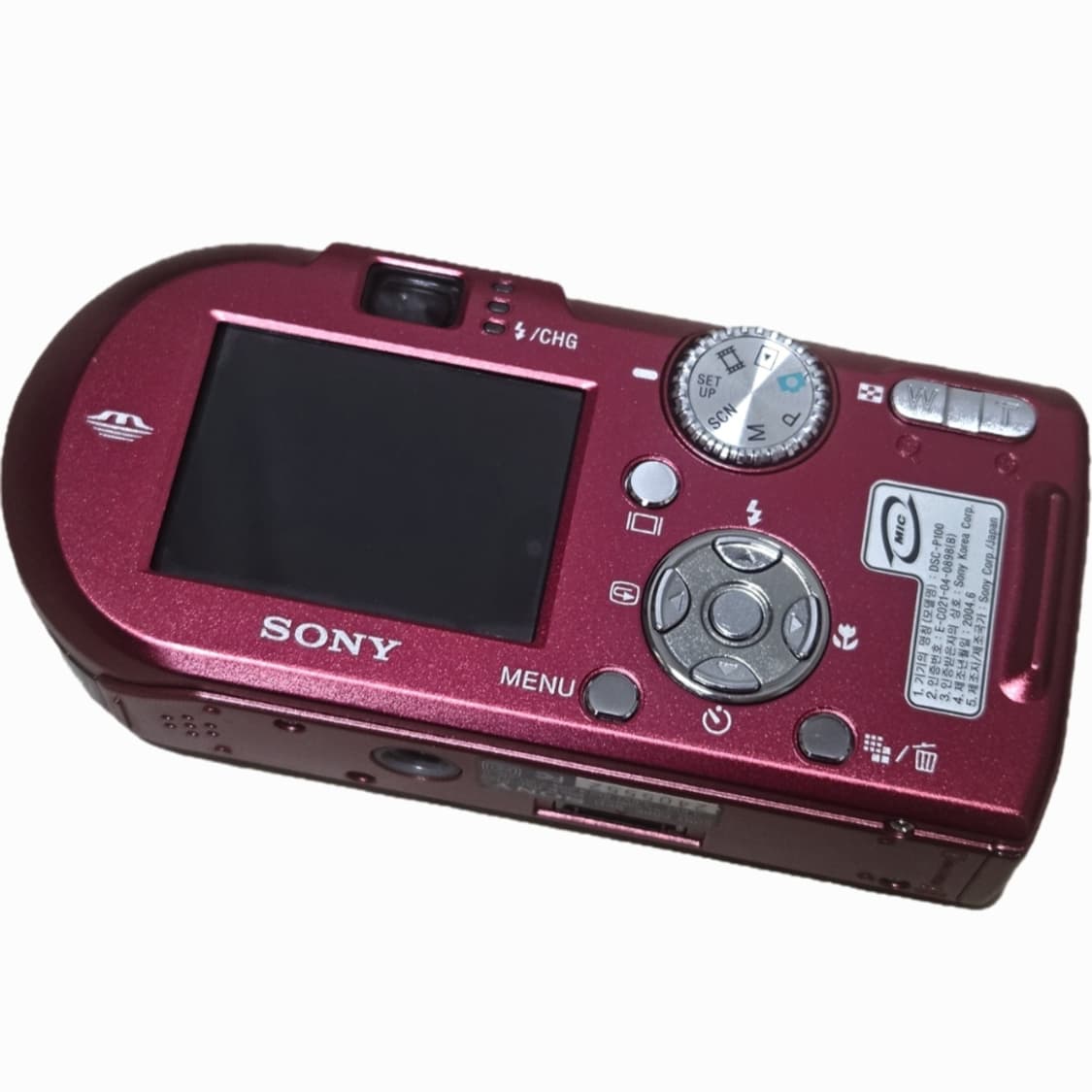 소니 사이버샷 DSC-P100 레드 상품이미지2
