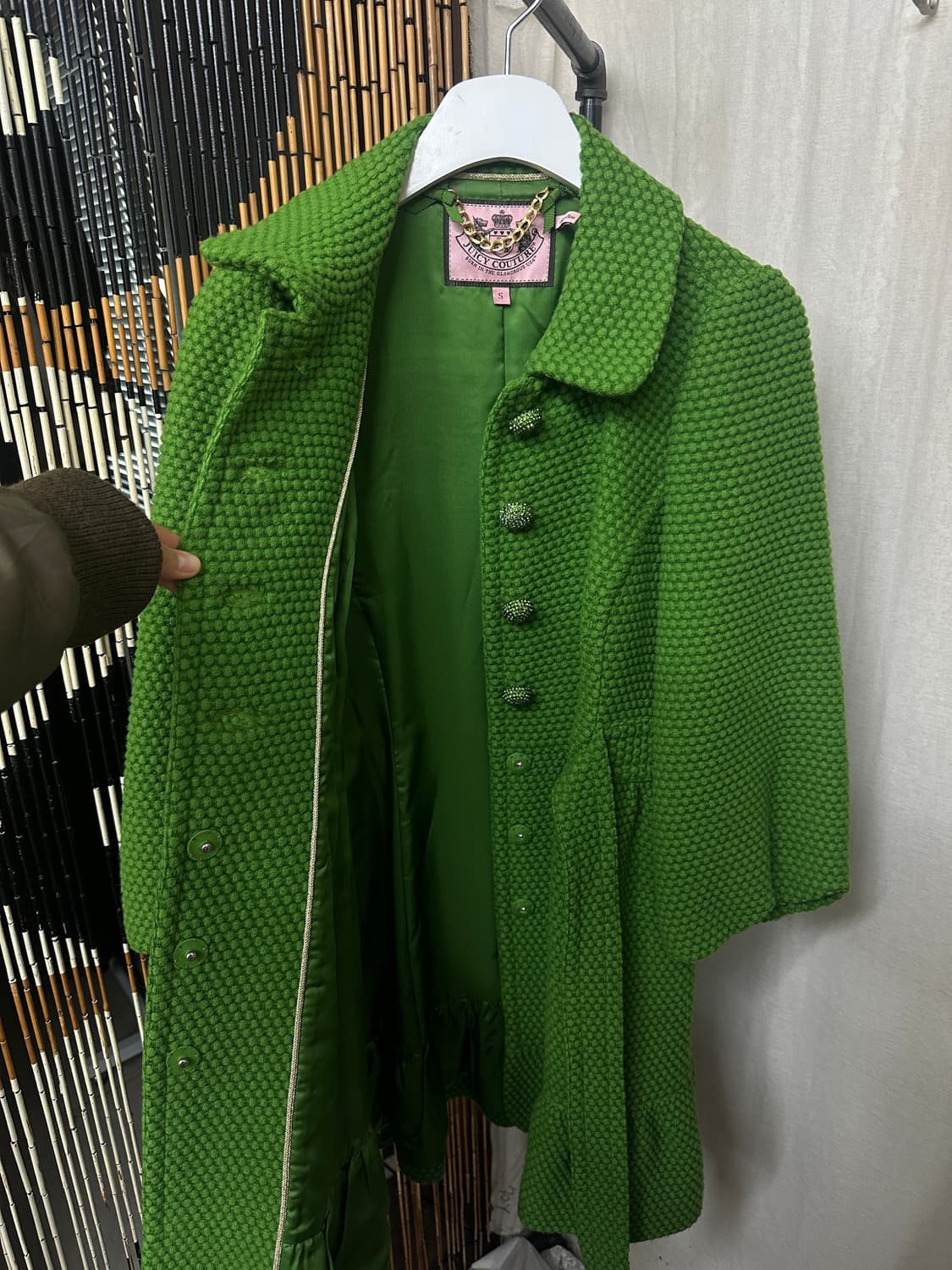 juicy couture green coat 상품이미지5