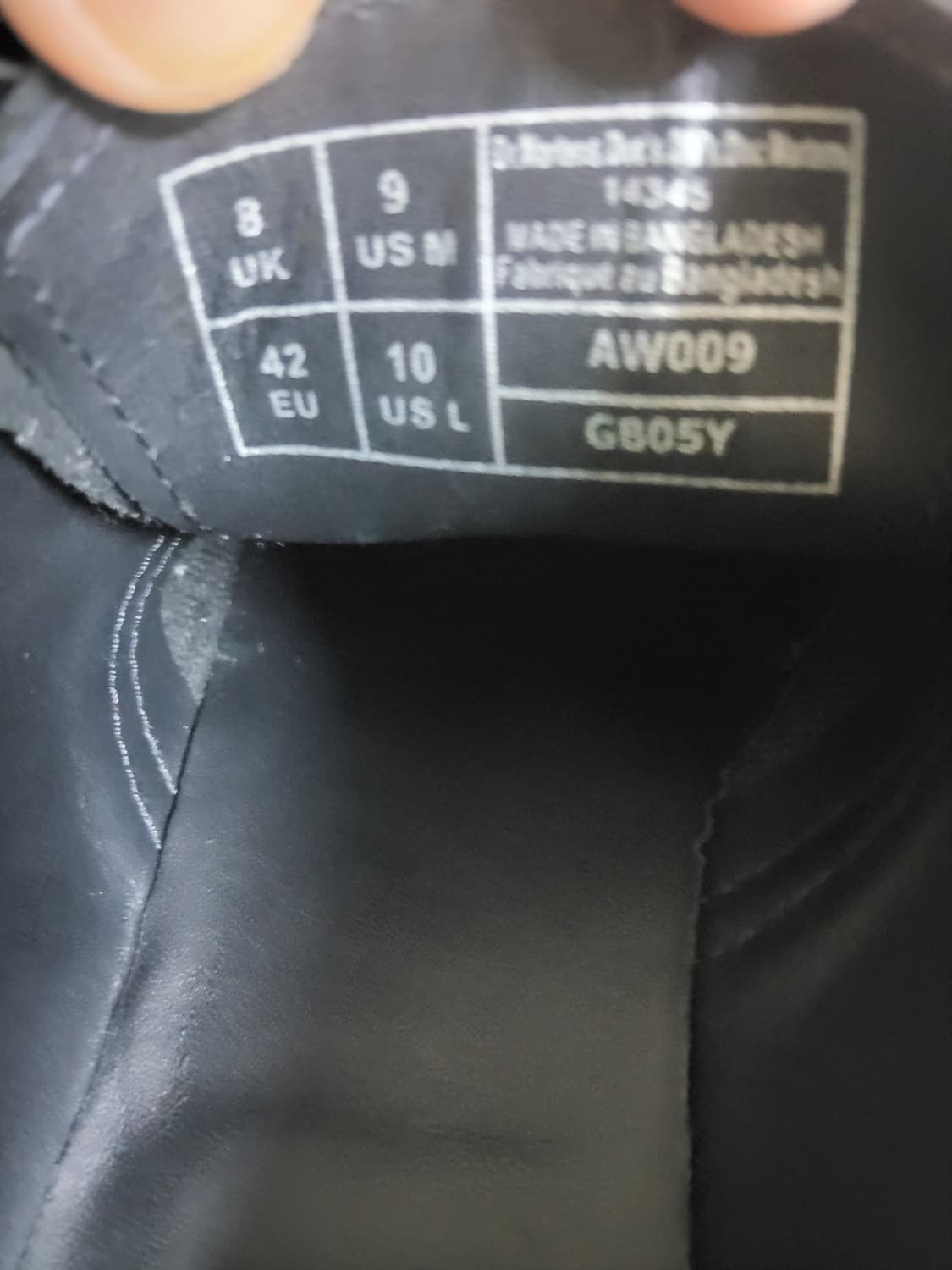 닥터마틴1461 모노 3홀 270사이즈  상품이미지2