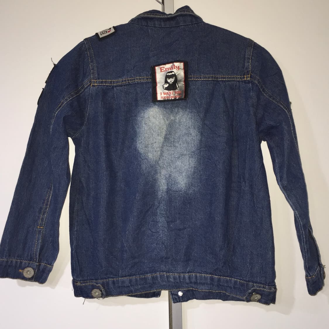 JPN 패치 데님 청자켓 상품이미지2