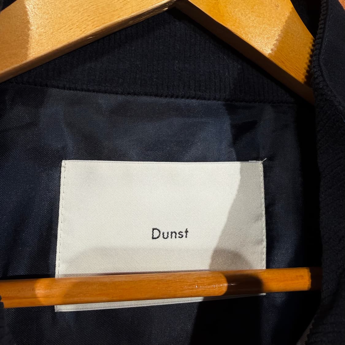 던스트 코튼 헤링턴 자켓 M 블루종 상품이미지2