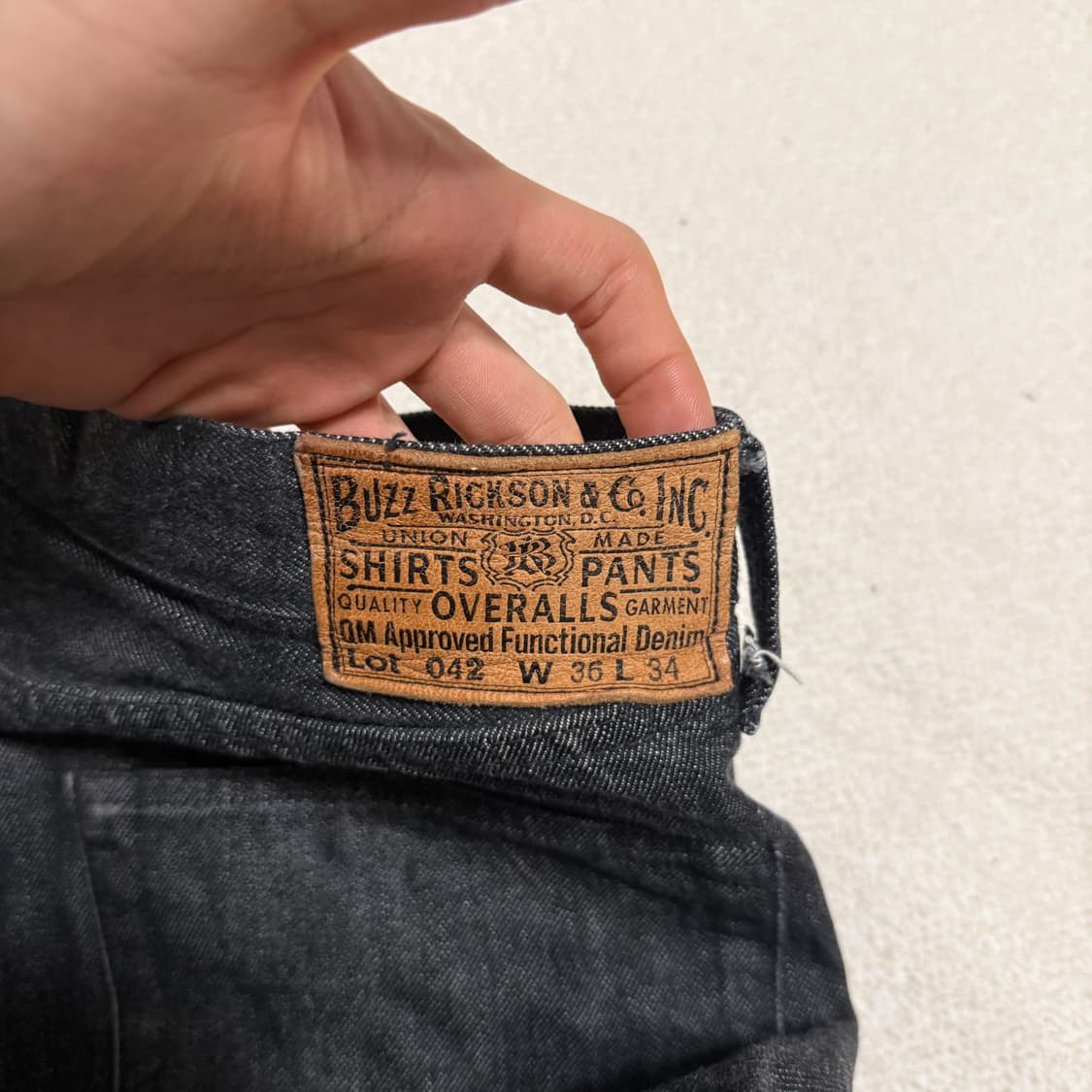 버즈릭슨 윌리엄깁슨 데님 상품이미지4