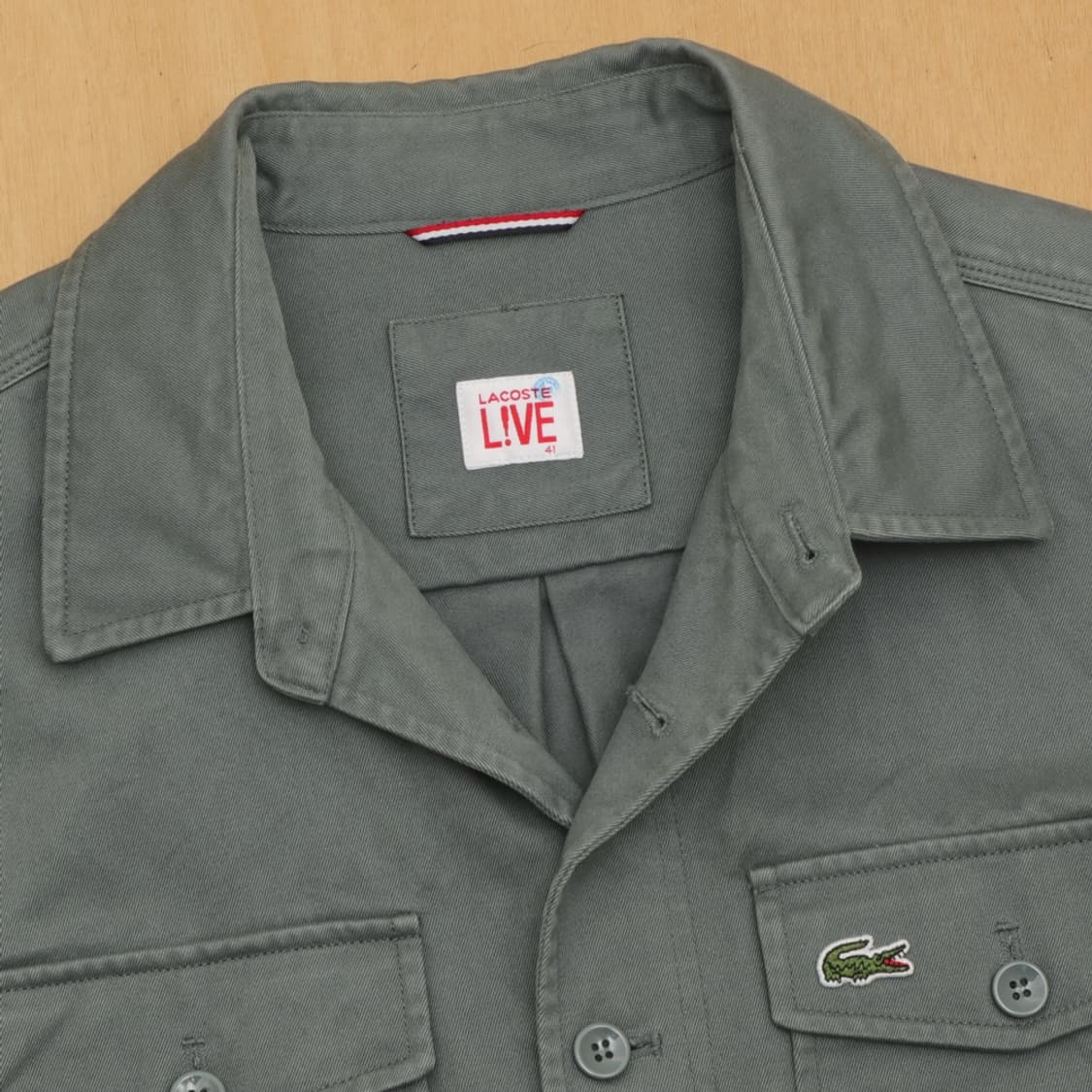 라코스테 자켓 밀리터리스타일 100 L5310 상품이미지3
