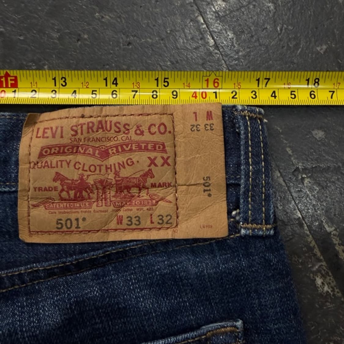 33 리바이스 501 청바지  상품이미지9