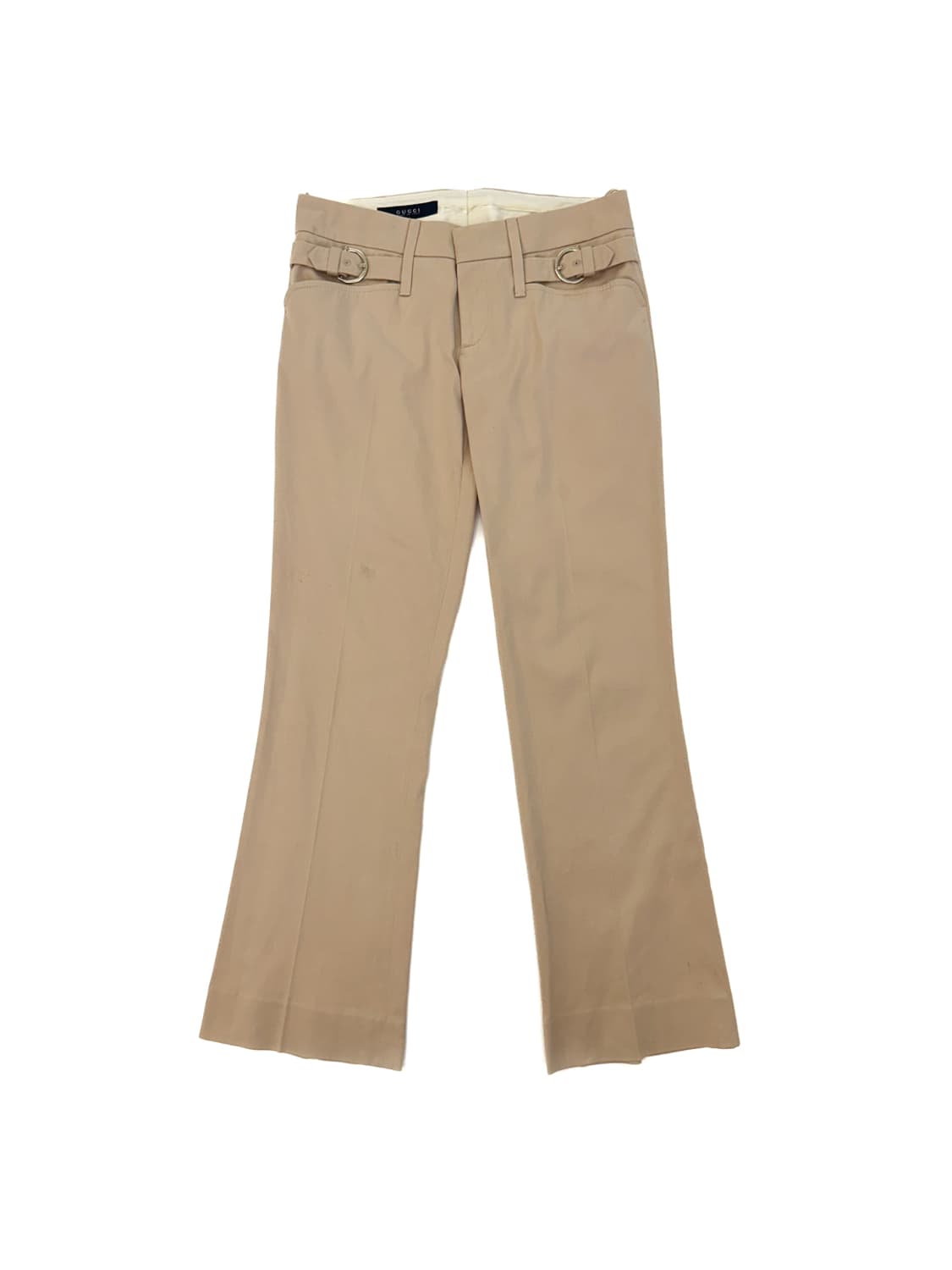 Gucci Buckle Beige Pants/ 38 상품이미지1