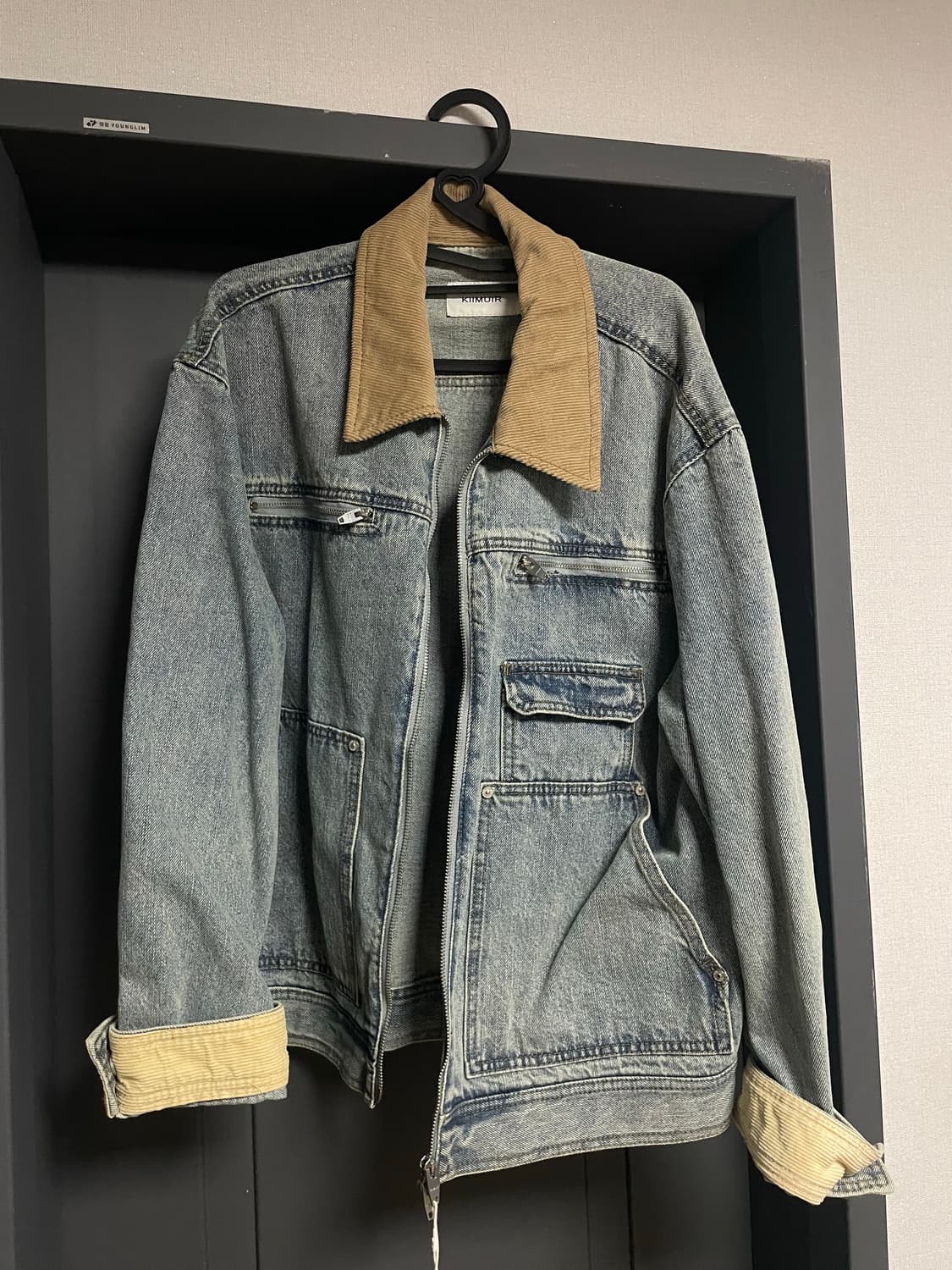키뮤어 KIIMUIR 코듀로이 데님 자켓(L 새상품) 상품이미지4