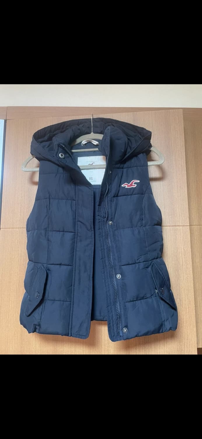 홀리스터 패딩 조끼 XS / 네이비 상품이미지4