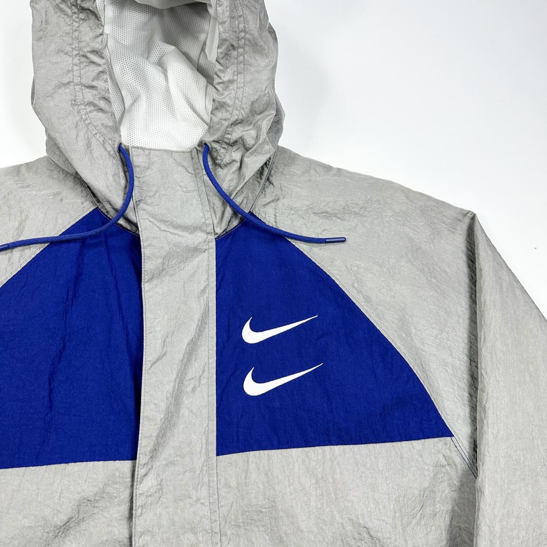 나이키 더블스우시 나일론 바람막이 자켓 (M) 상품이미지3