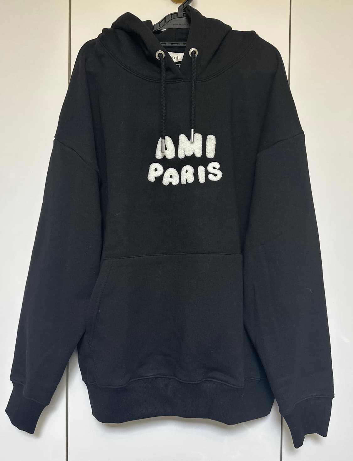 아미 파리스 블랙 후드티 상품이미지1