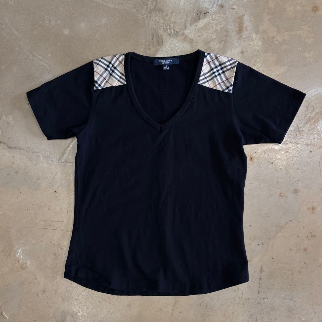 S 버버리 여성용 브이넥 티셔츠  상품이미지2