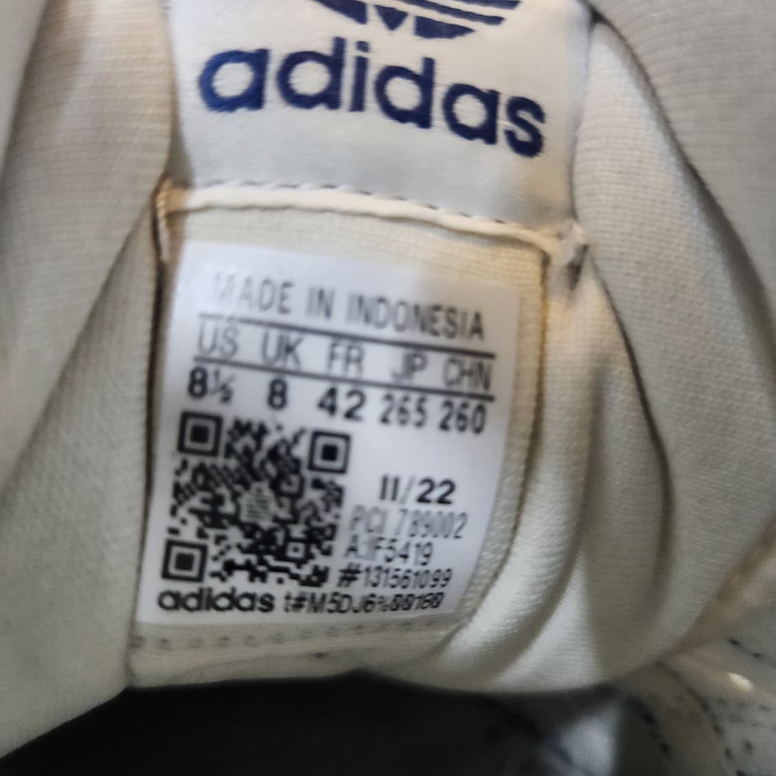아디다스 센테니얼 85 로우 US8(1/2) 260~265 상품이미지7
