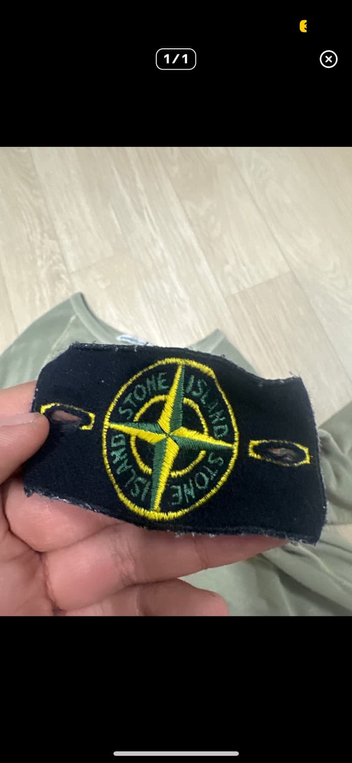 (급처)스톤아일랜드 맨투맨 22ss 올리브색상 상품이미지4