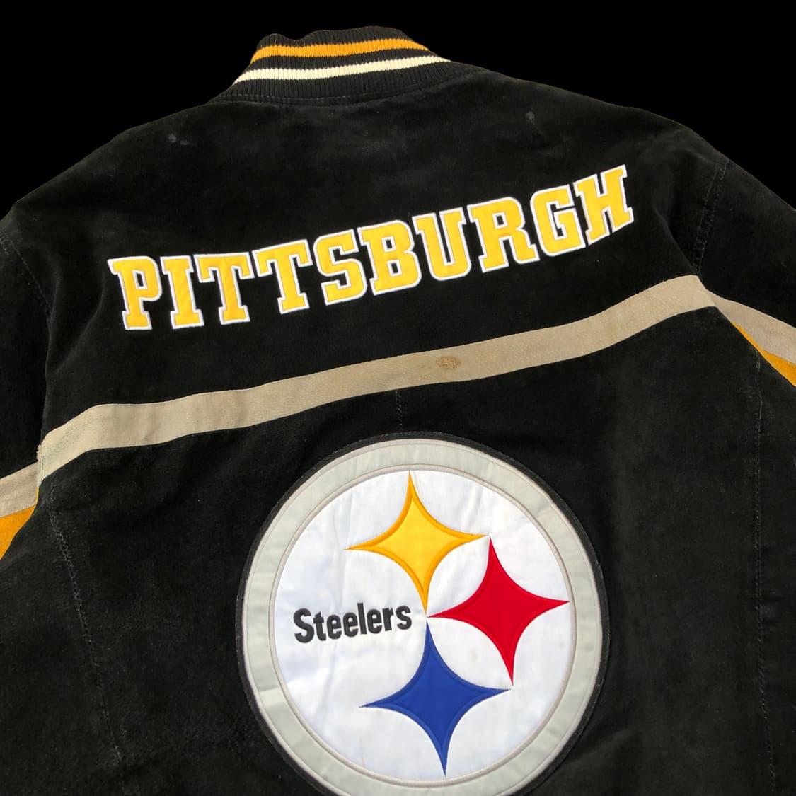 [XL~XXL] NFL 스웨이드 가죽 바시티 자켓 상품이미지7