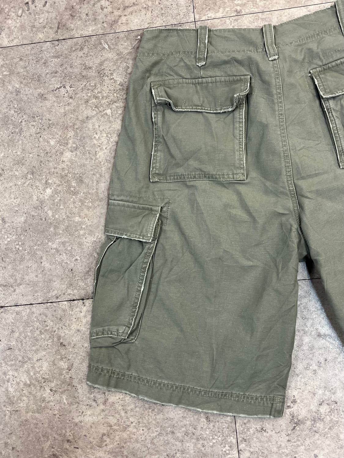 빈티지 카고 하프 팬츠 카키 #csz3513 상품이미지8