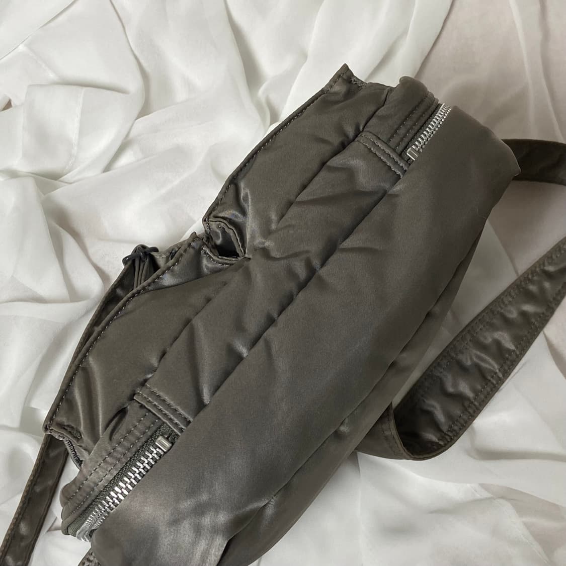 미품)PORTER 요시다 포터 탱커 숄더백 S 실버그레이 상품이미지7