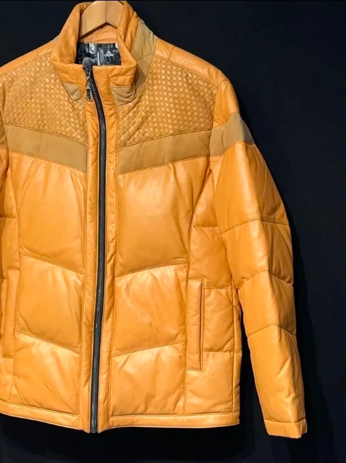 이태리 barassi 가죽 다운패딩 상품이미지3