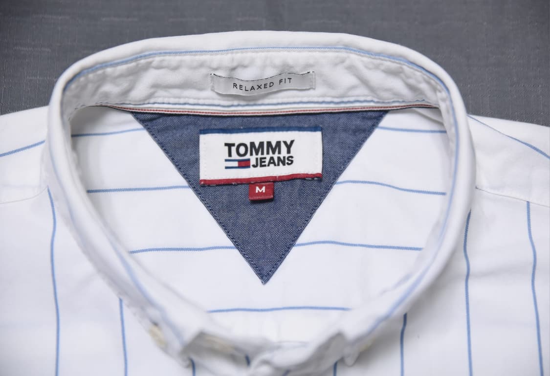 타미힐피거 스트라이프 셔츠 M 상품이미지5