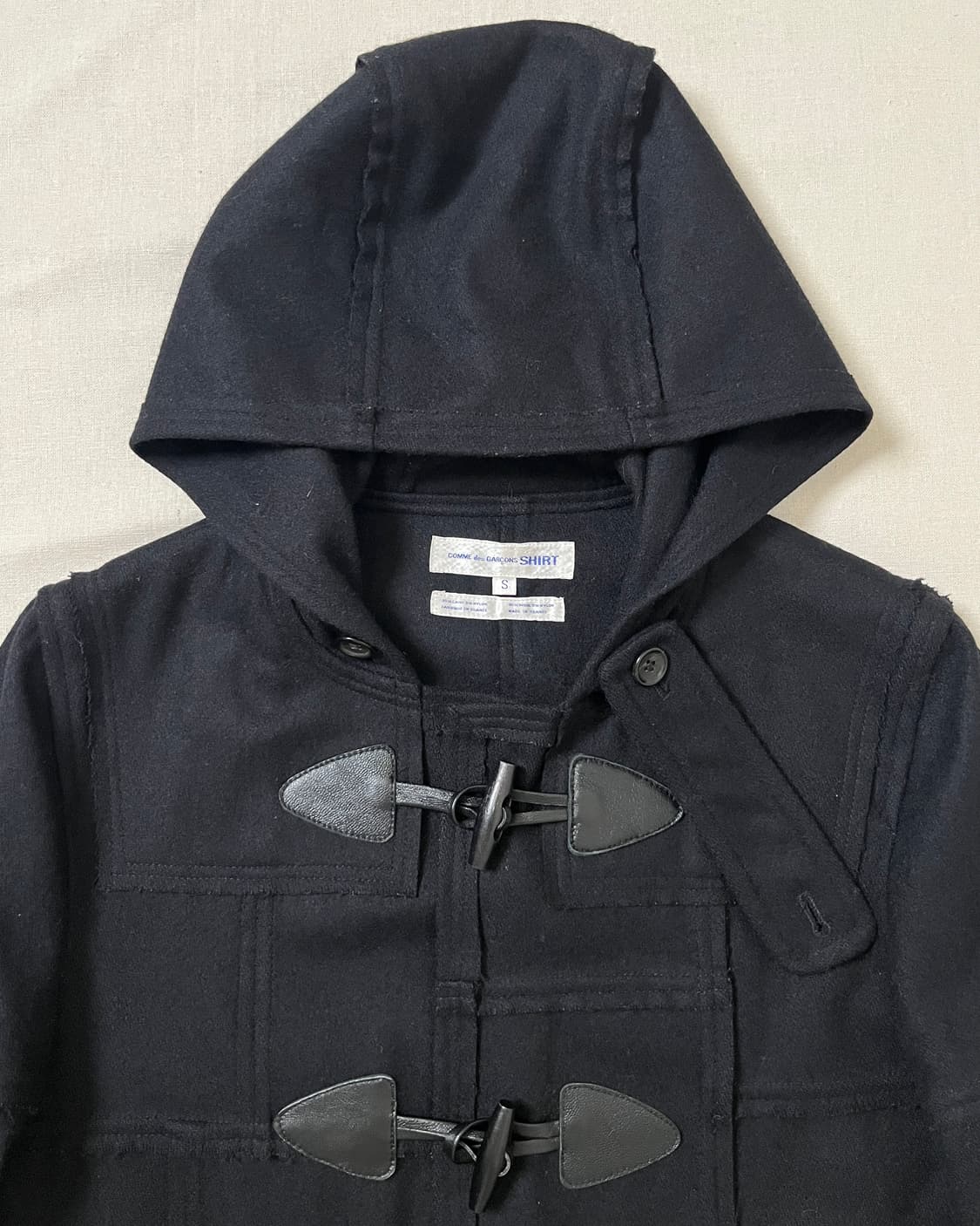 꼼데가르송 패치워크 더플코트 comme des garcons shirt 상품이미지6