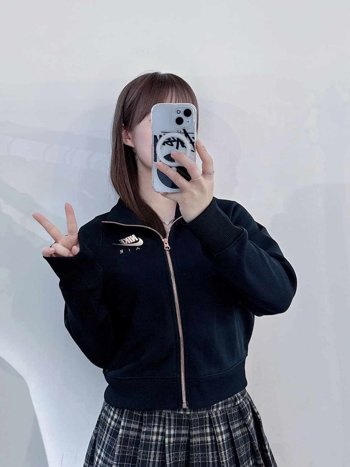 나이키 AIR 블랙 스우시 트랙탑 상품이미지2