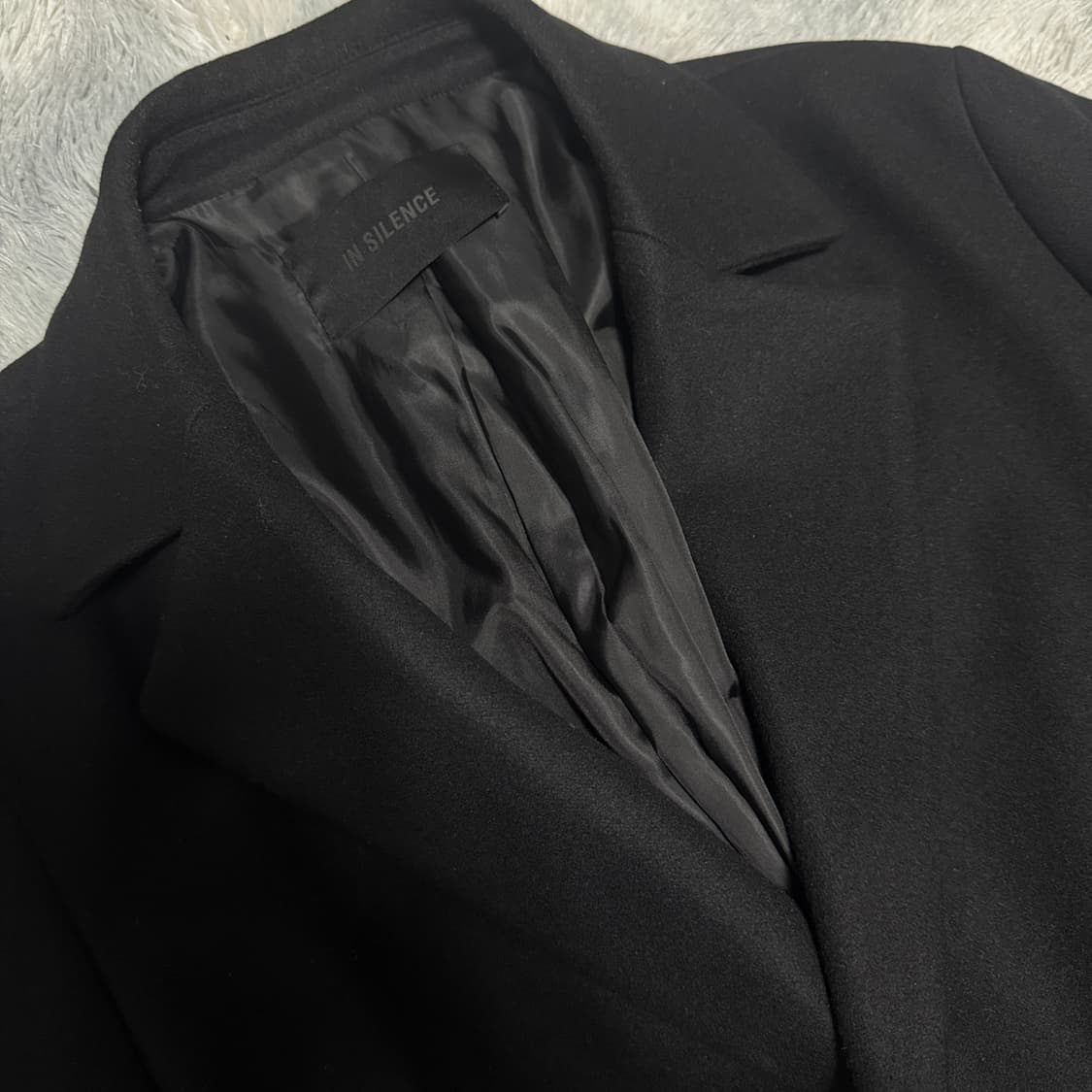 인사일런스 오버핏 울 캐시미어 코트 M사이즈  상품이미지3