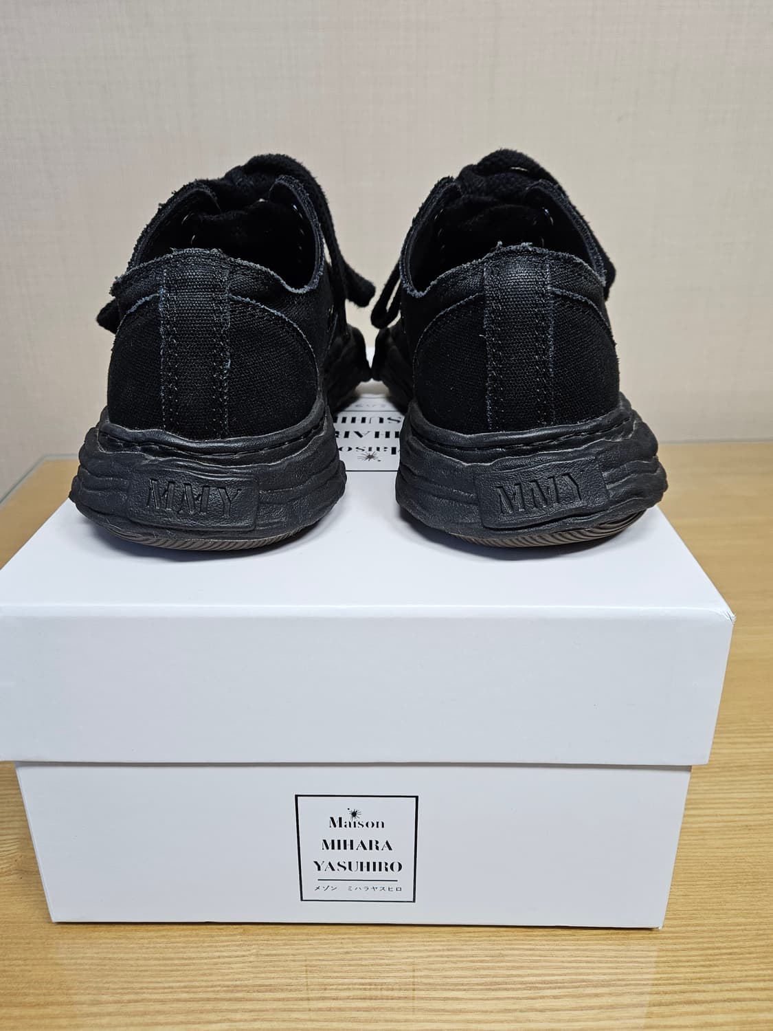 미하라야스히로 피터슨 OG 솔 캔버스 블랙 상품이미지5